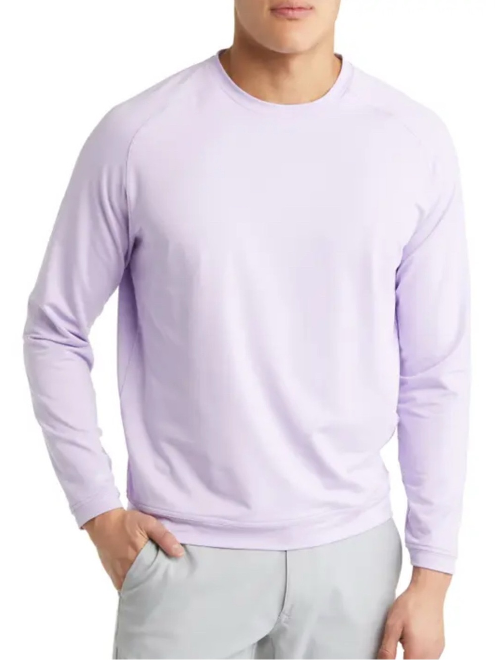 Peter Millar Cradle Performance Crewneck Pullover In Wildflower Size Large